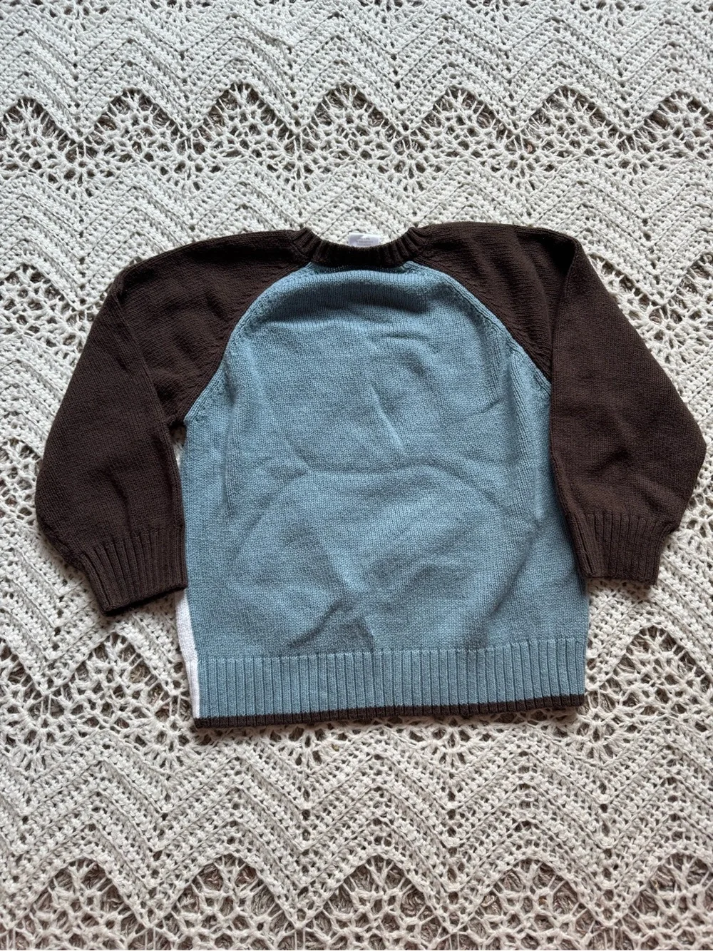 Vintage Gymboree 2T Boy Knit Sweaters 2005 Construction & Winter 3D Details